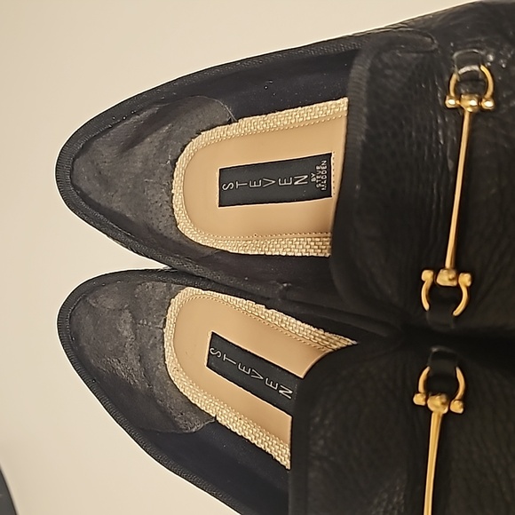 Steven By Steve Madden Womens Ellaine Leather Espadrilles Black Size 9.5M - Picture 8 of 9